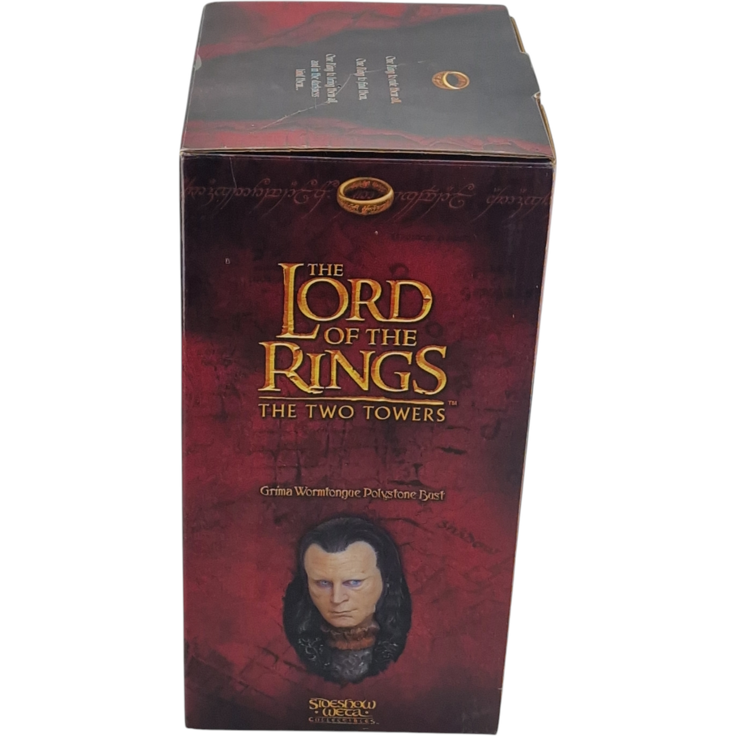 Seigneur des Anneaux Buste Polystone Grima Wormtongue Sideshow Weta Limitée 2000 Ex