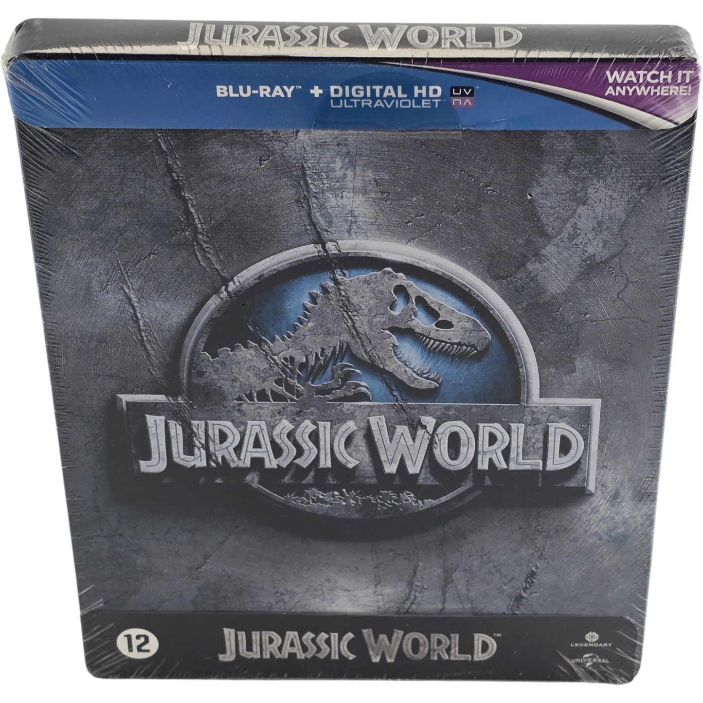 Jurassic World : SteelBook Blu-ray Chris Pratt Colin Trevorrow 2015 Zone B
