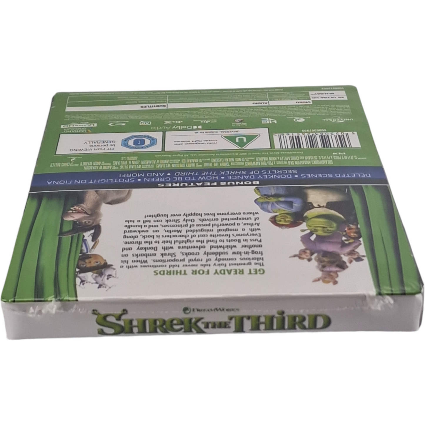 Shrek the Third 4K Ultra HD+Blu-ray Steelbook Eddie Murphy,Cameron Diaz ,Libre