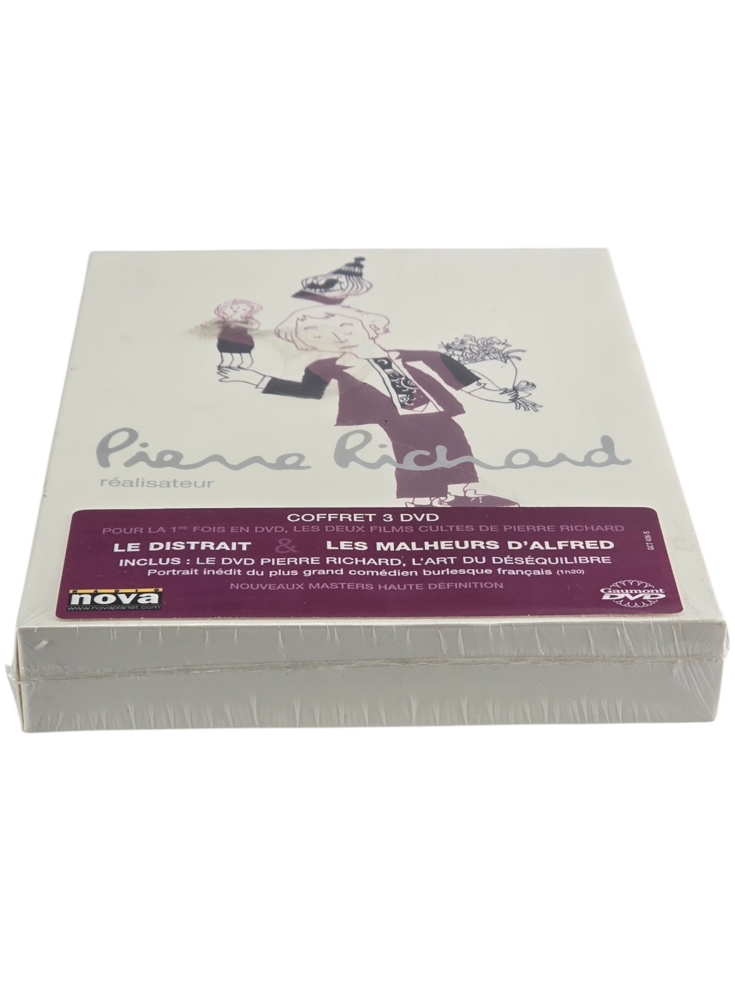 Pierre Richard Réalisateur Le distrait + Les malheurs d'Alfred 3 X DVD + Bonus