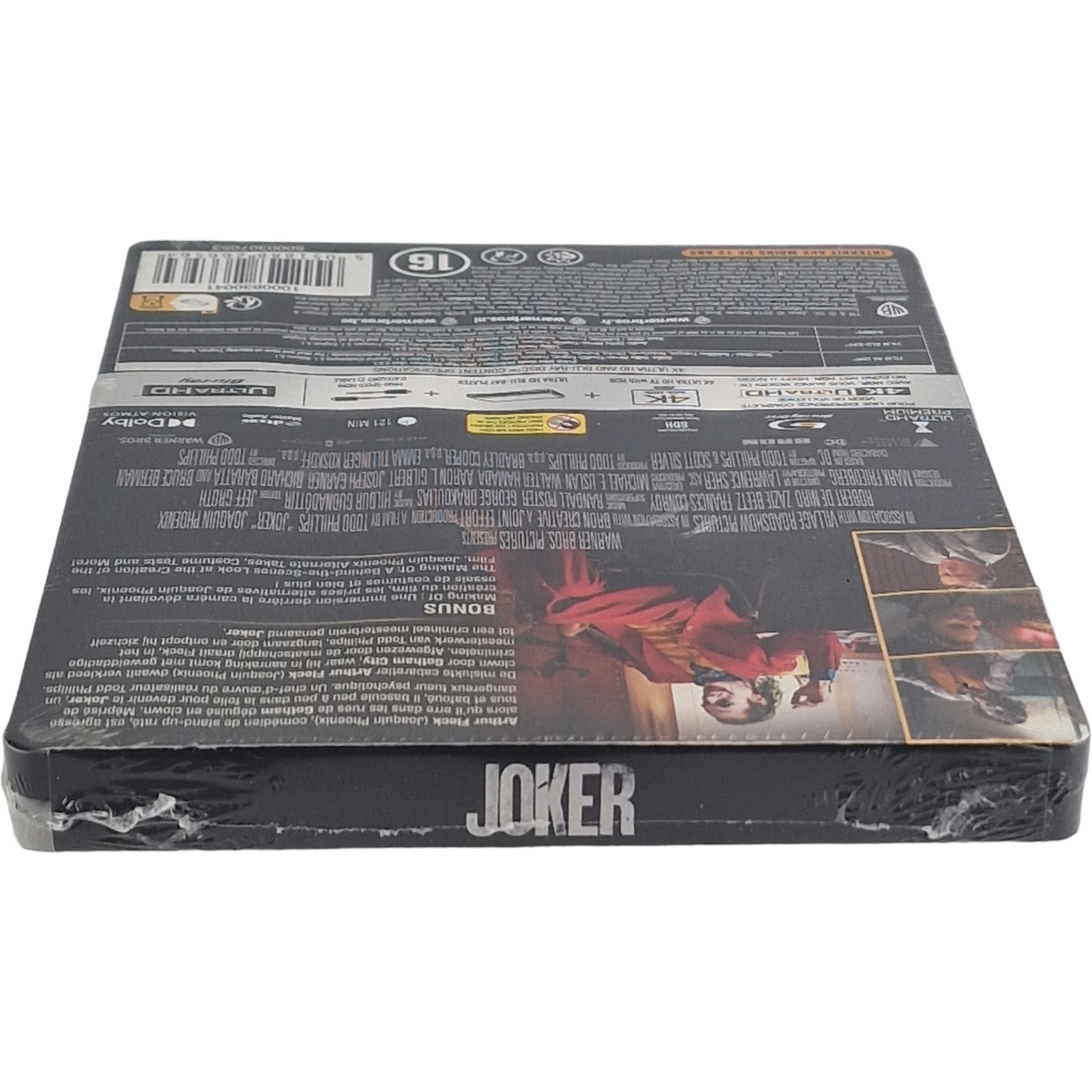 Joker 4K Ultra HD + Blu-ray SteelBook Joaquin Phoenix , Robert De Niro Zone B