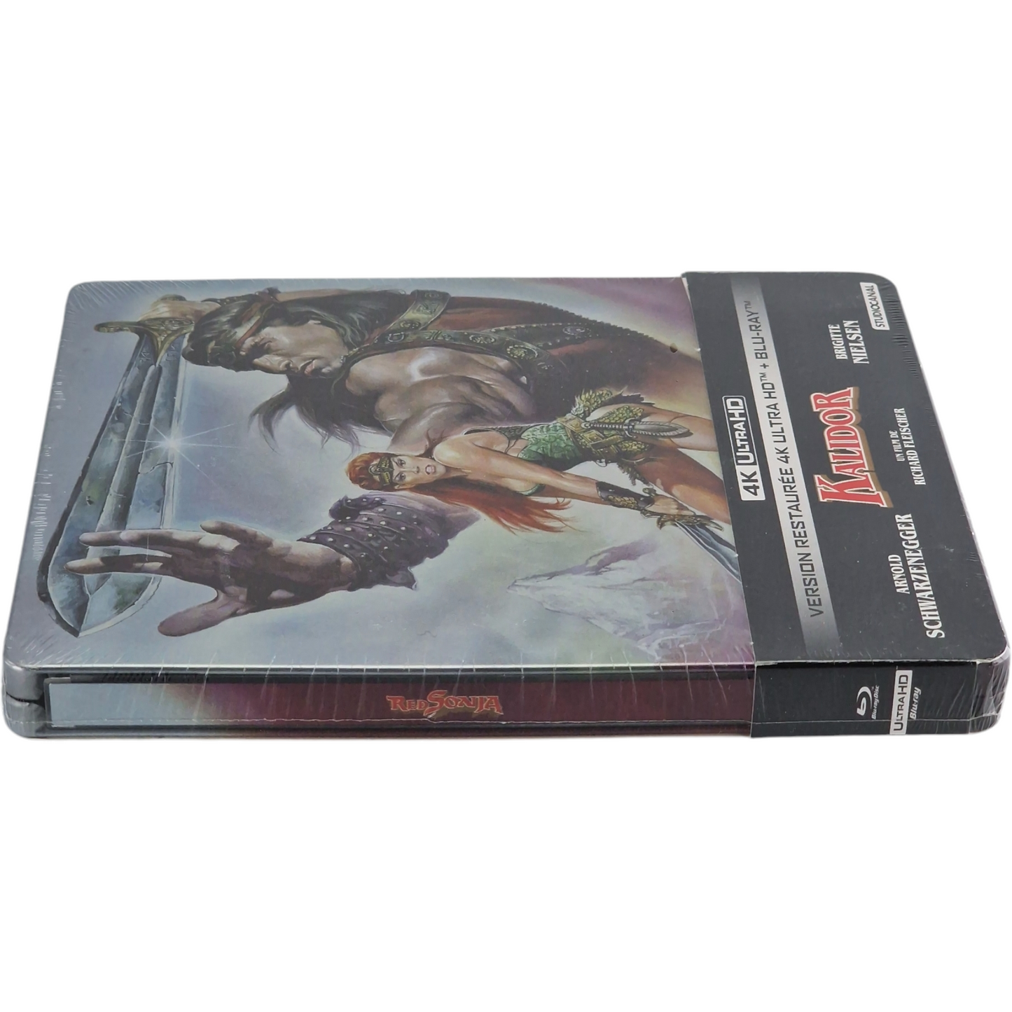 Red Sonja "Kalidor" 4K Ultra HD + Blu-ray SteelBook Arnold Schwarzenegger B