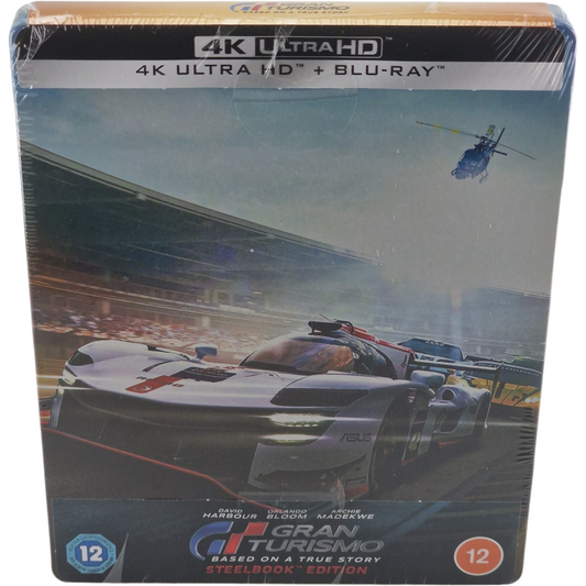 Gran Turismo 4K Ultra HD + Blu-ray SteelBook édition Limitée Bleu Zone B