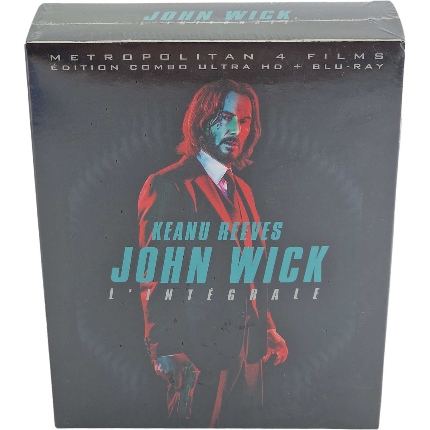 John Wick 1-2-3-4 chapitres 4 K Ultra HD + Blu-ray 4Films Keanu Reeves 2023 Z B