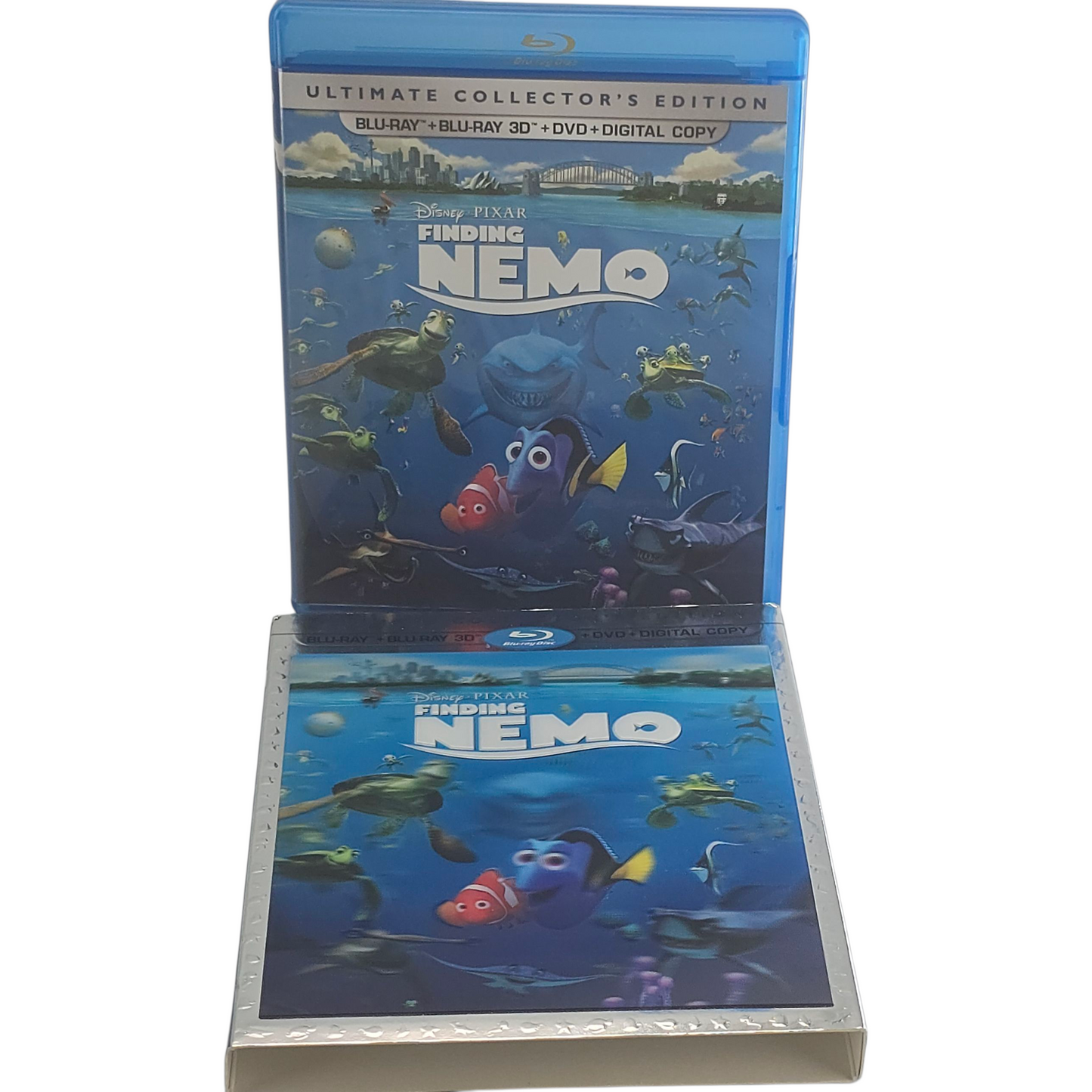 Finding Nemo 5 Disques Collector's Disney Blu-ray 3D +2D + DVD Zone 1 Canada