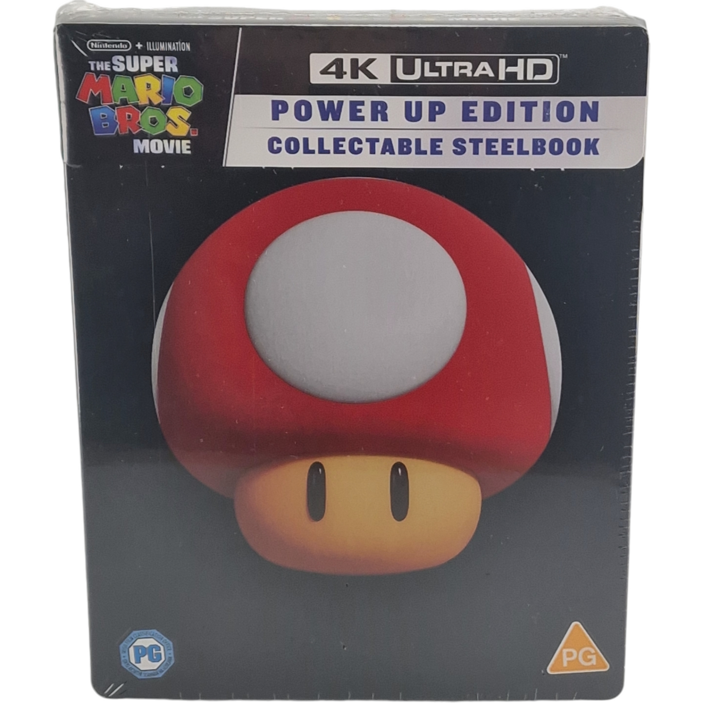 The Super Mario Bros. Movie 4K Ultra HD Steelbook Chris Pratt Region Libre