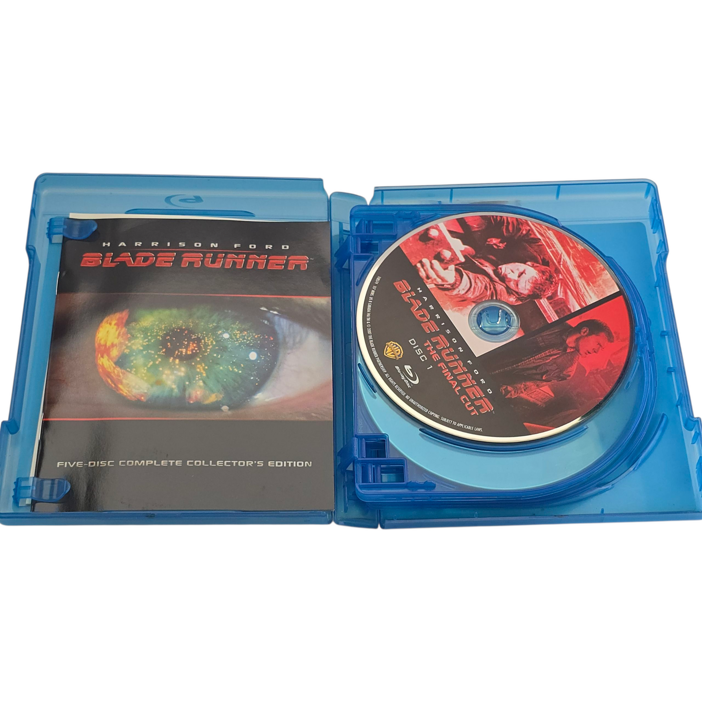 Blade Runner Blu-ray 5-Disc Complete Collector's Edition Zone 1 Import USA