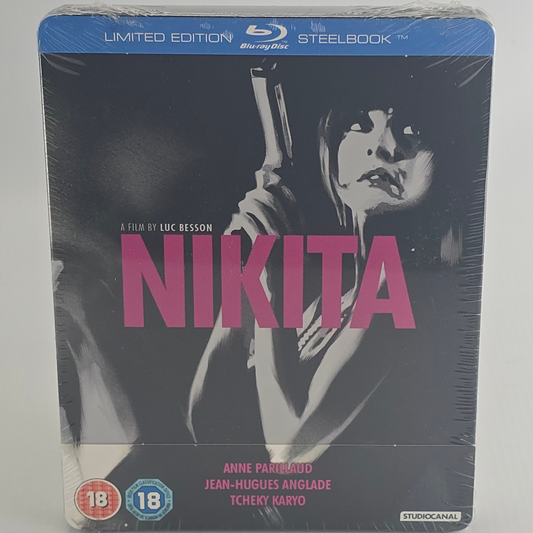 Nikita SteelBook Blu-ray UK Version française Anne Parillaud Luc Besson