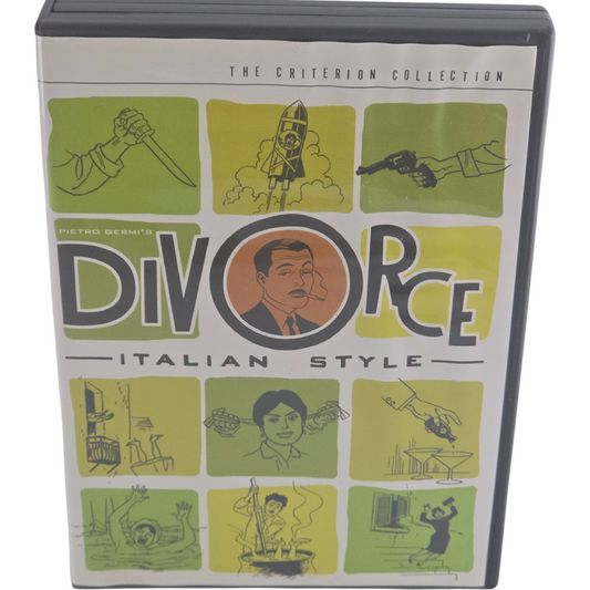 Divorce Italian Style DVD Criterion Collection Marcello Mastroianni Zone 1