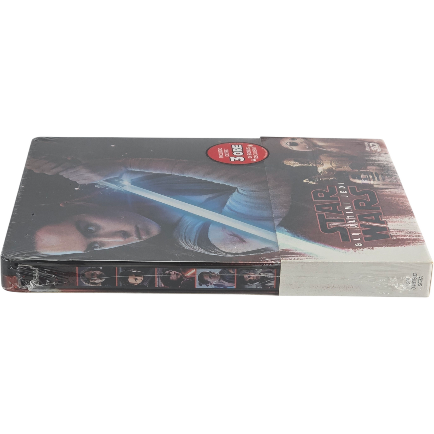 Star Wars: Episode VIII : The Last Jedi SteelBook Blu-ray 3D + Blu-ray Disney  B