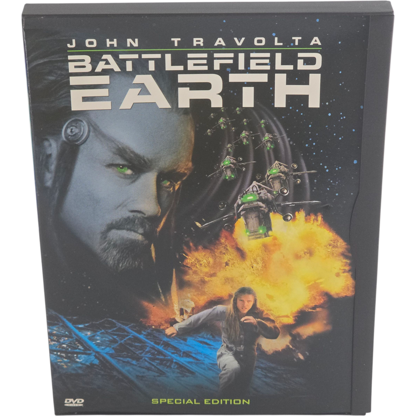 Battlefield Earth DVD Snap case John Travolta 2000 Zone 1 US Import