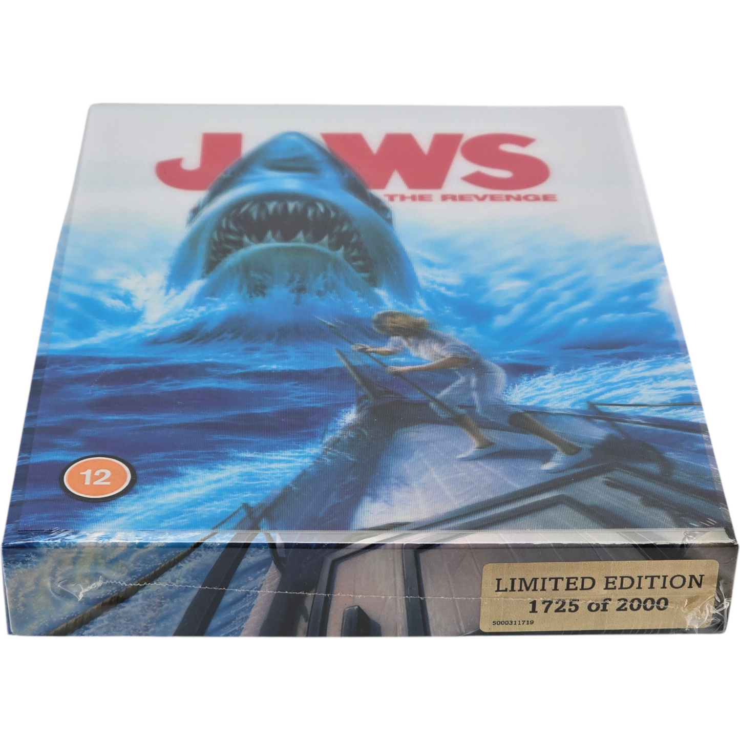 Jaws:Revenge SteelBook Collector Limitée 2000 Ex 4K Ultra HD + Blu-ray 3D + 2D