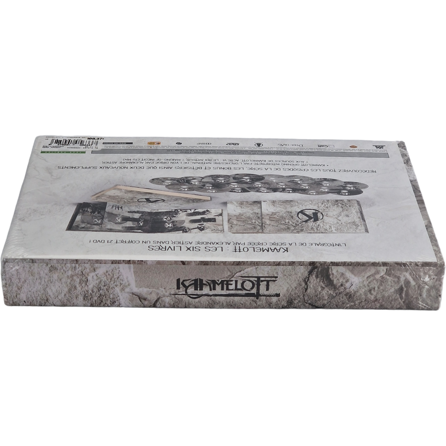 Kaamelott - Les six livres DVD Coffret Saisons 1-6 DigiBook 2018 Zone B