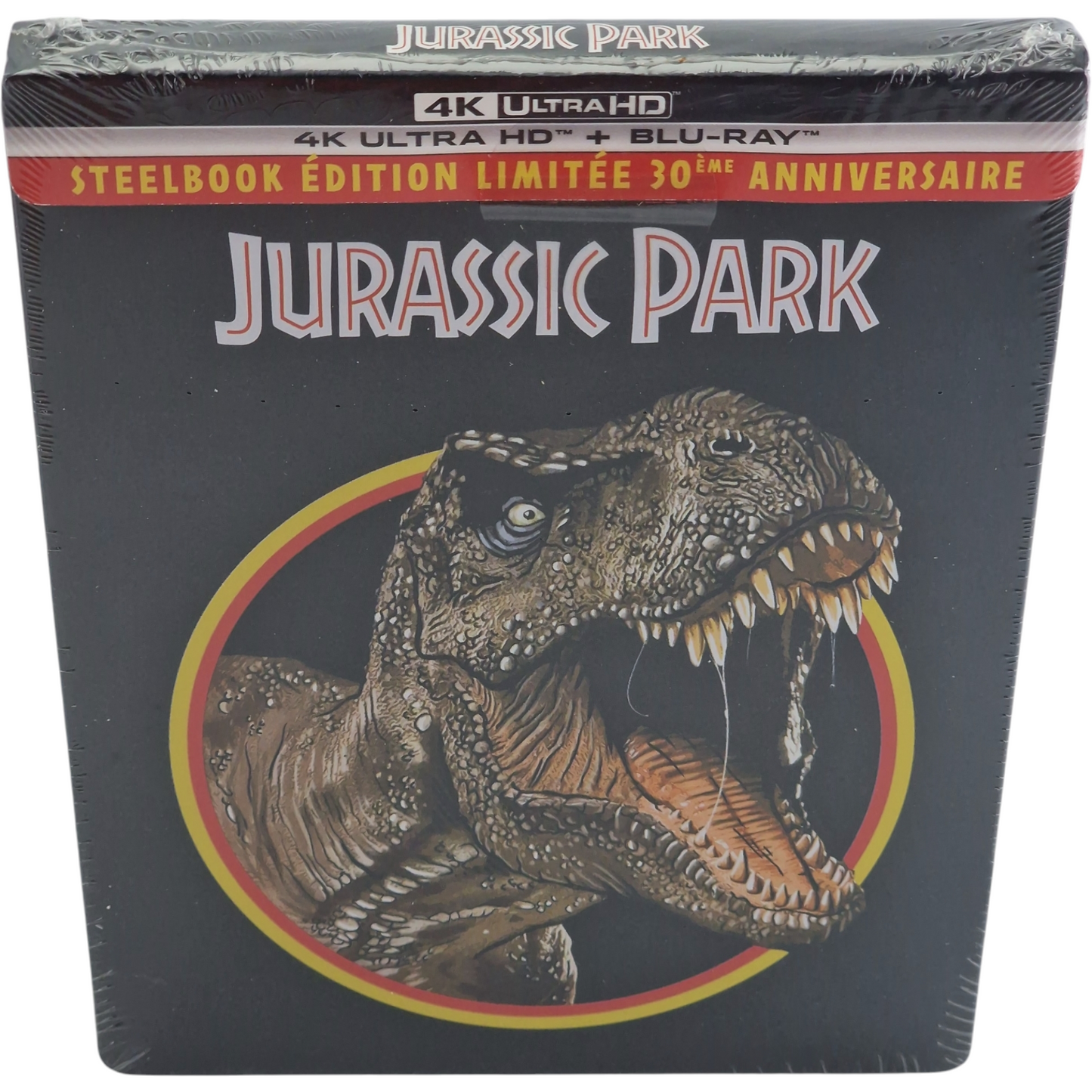 Jurassic Park SteelBook 4K Ultra HD +Blu-ray 30ème anniversaire Limitée Zone B