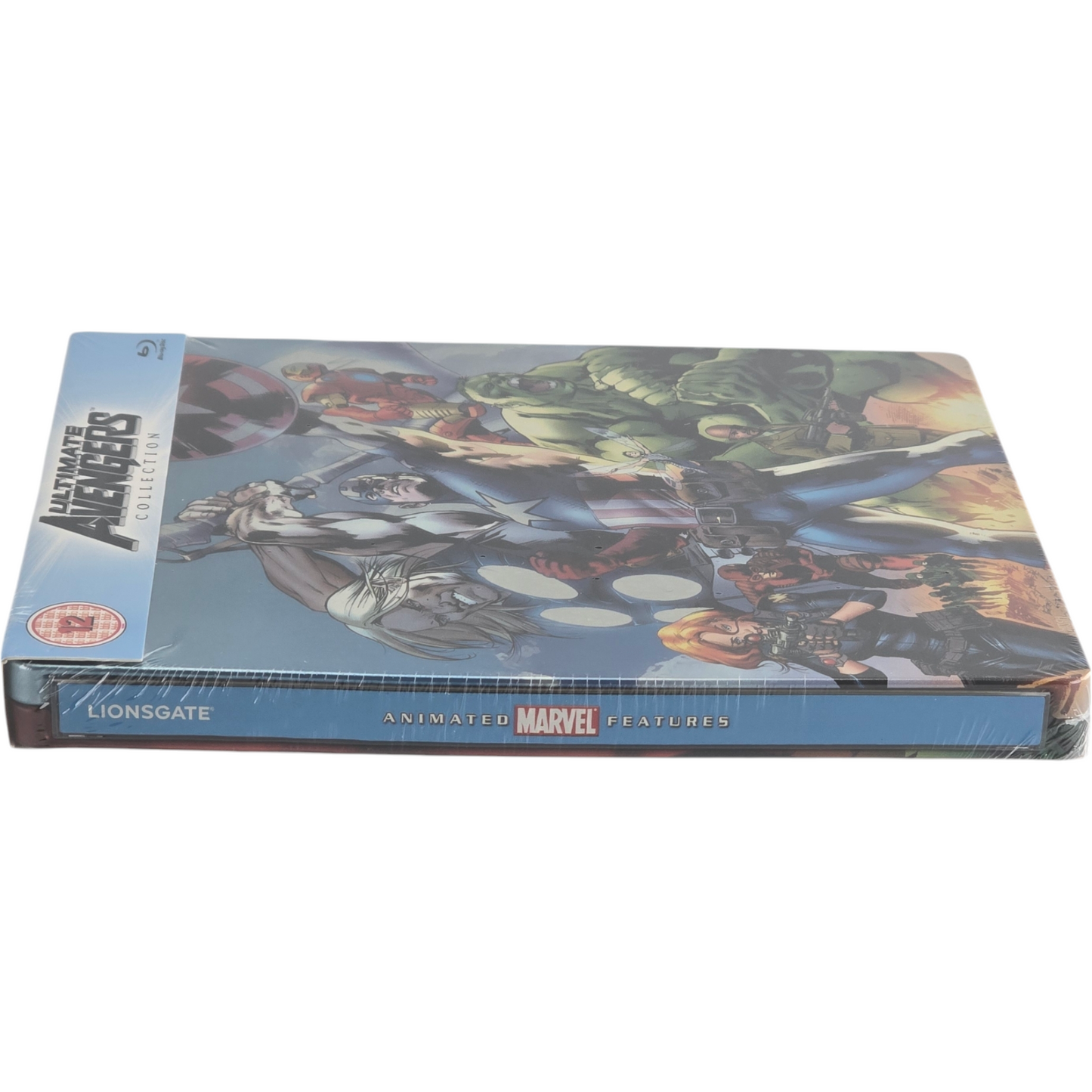 Ultimate Avengers 1 + 2 SteelBook Blu-ray 2 Films Zavvi Tirage limité Zone B