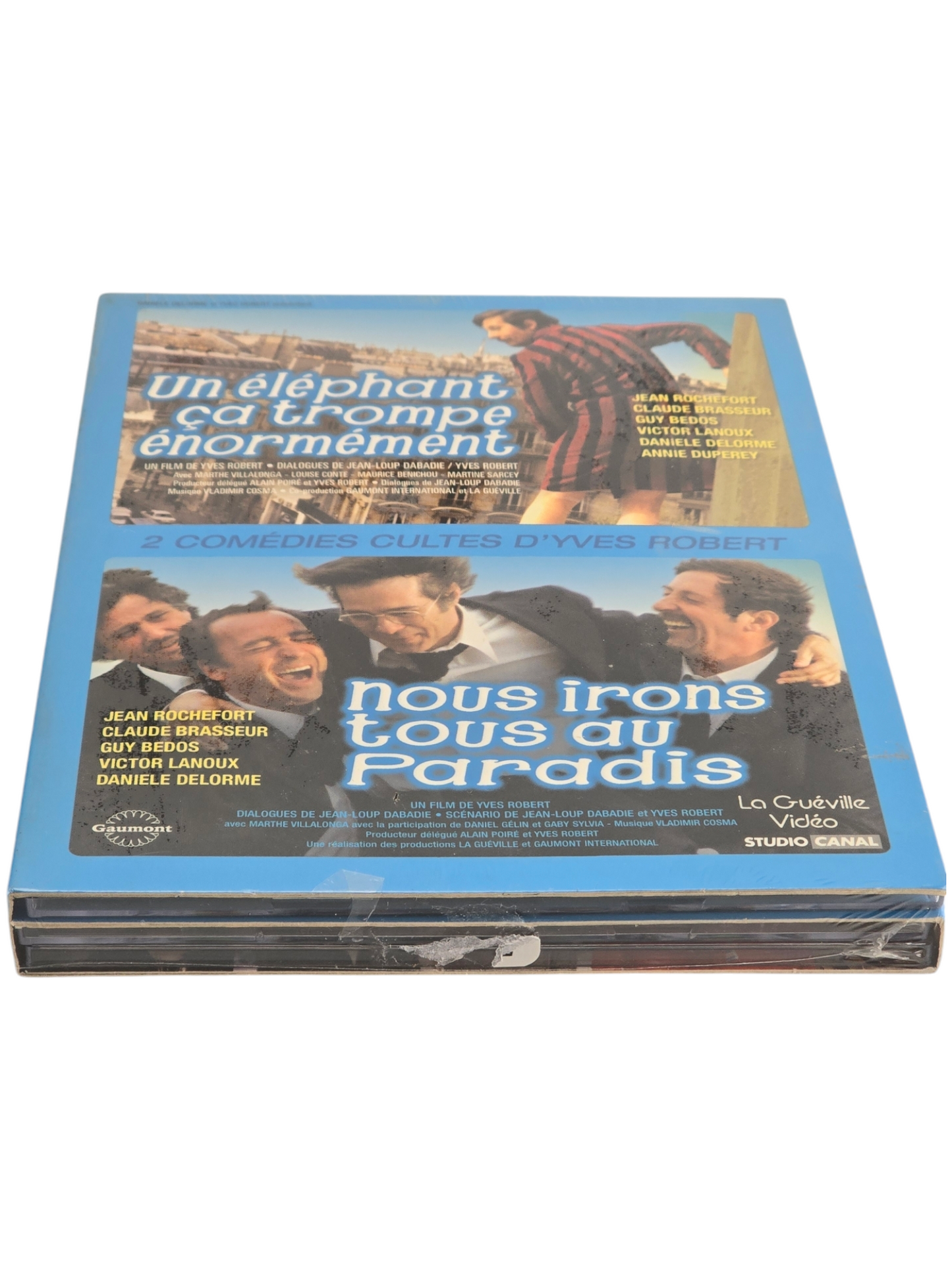 Un éléphant ça trompe énormément +Nous irons tous au paradis 3X DVD Yves Robert