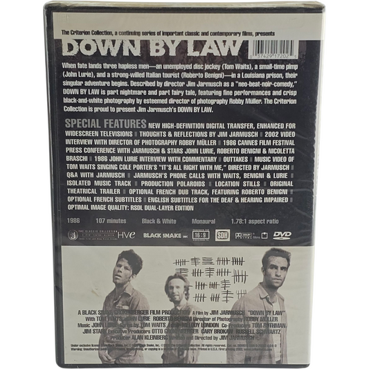Down by Law (1986) - DVD - Zone 1 - vue 3