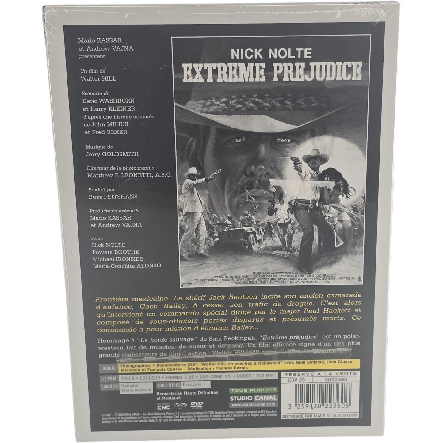 Extrême préjudice 1987 DVD Walter Hill: Nick Nolte Michael Ironside Zone 2