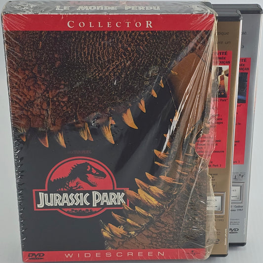 Coffret Silver Jurassic Park 2 DVD - Jurassic Park I / Jurassic Park II Region 2