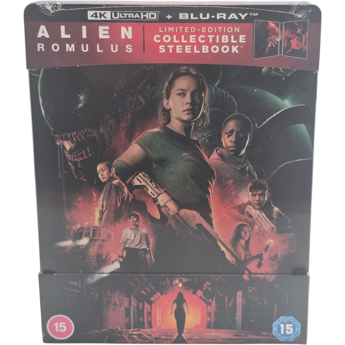 Alien: Romulus Steelbook 4K Ultra HD + Blu-Ray Édition Collector 2024 Zone B