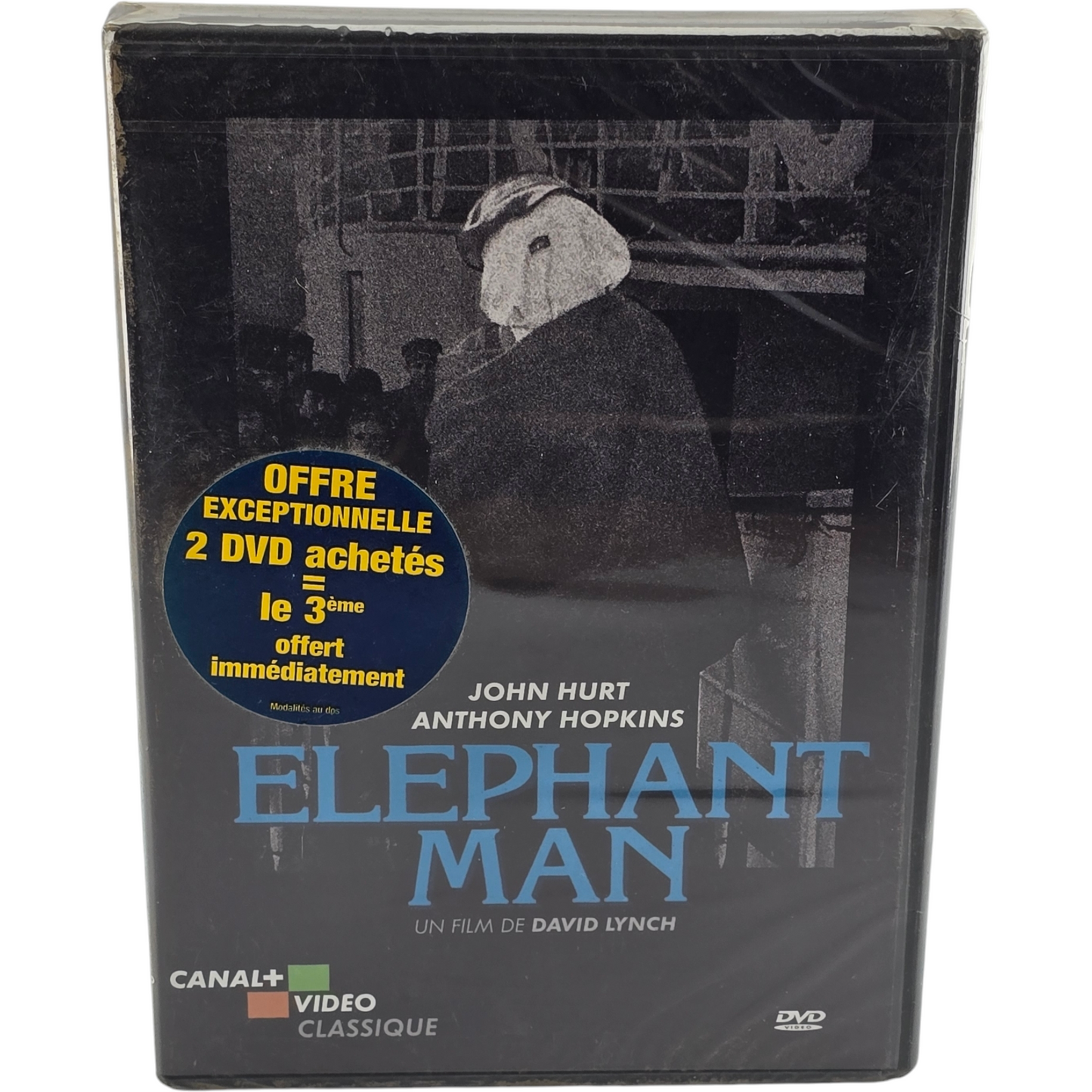 Elephant Man 1980 DVD  David Lynch  Anthony Hopkins  John Hurt 1998  Zone 2