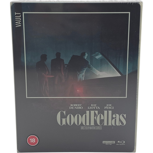 GoodFellas Les Affranchis SteelBook 4K Ultra HD + Blu-ray the Vault édt Zone B