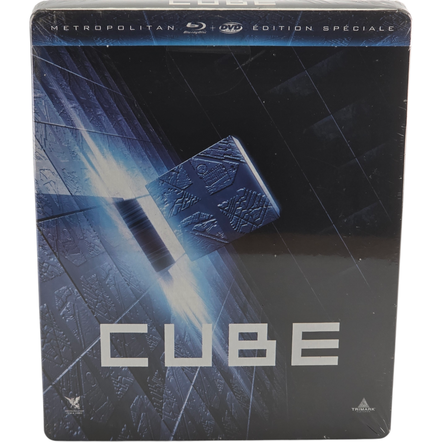 Cube 1997 Steelbook Blu-ray + DVD édition Limitée Vincenzo Natali 2017 Zone B