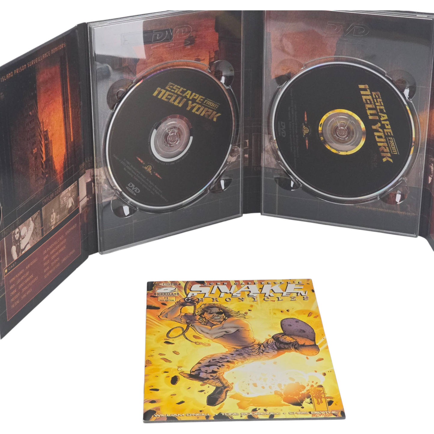 Escape from New York DVD DigiPack Collector John Carpenter Kurt Russel Zone 1