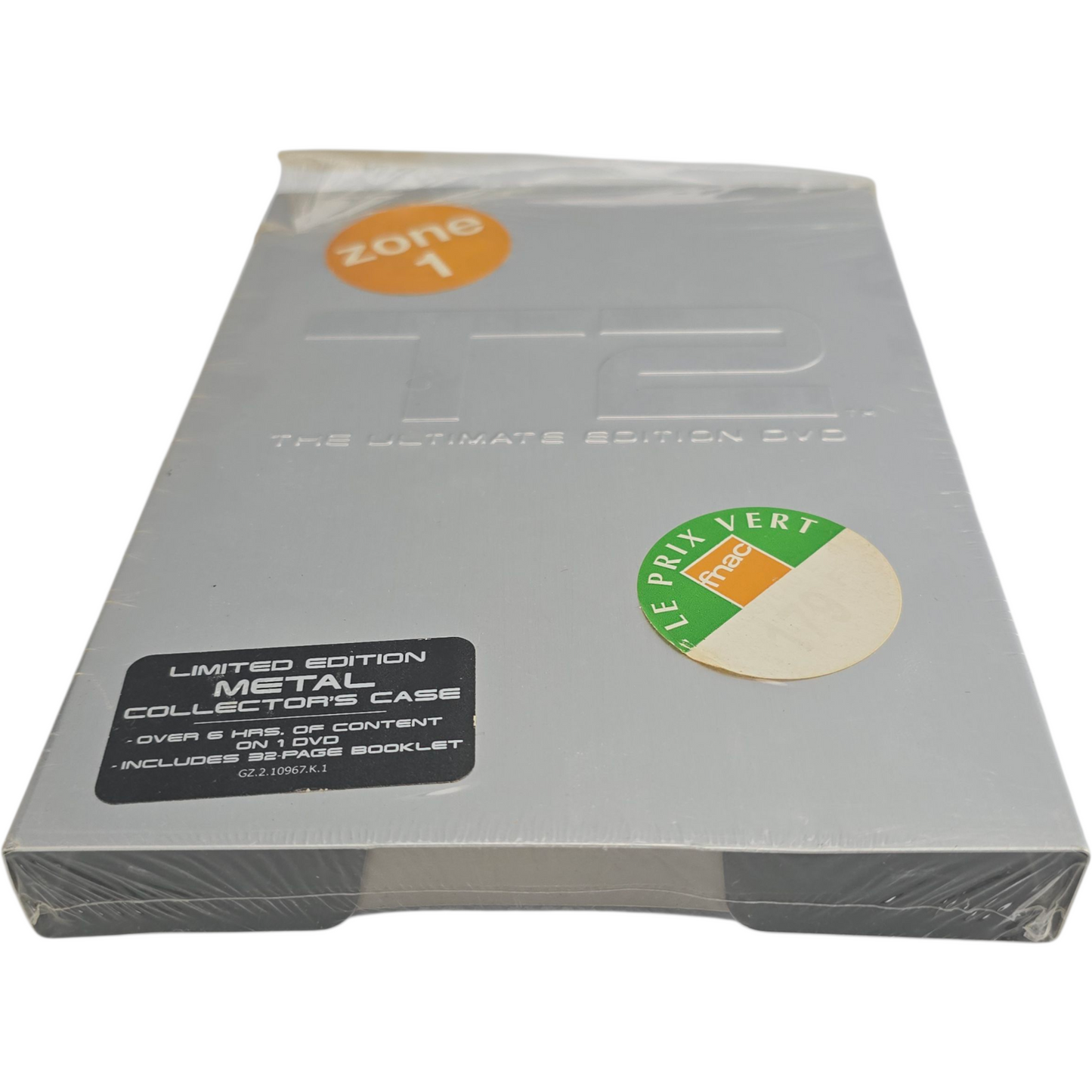 Terminator 2 : Judgment Day DVD Metal Slipcase The Ultimate Edition Zone A