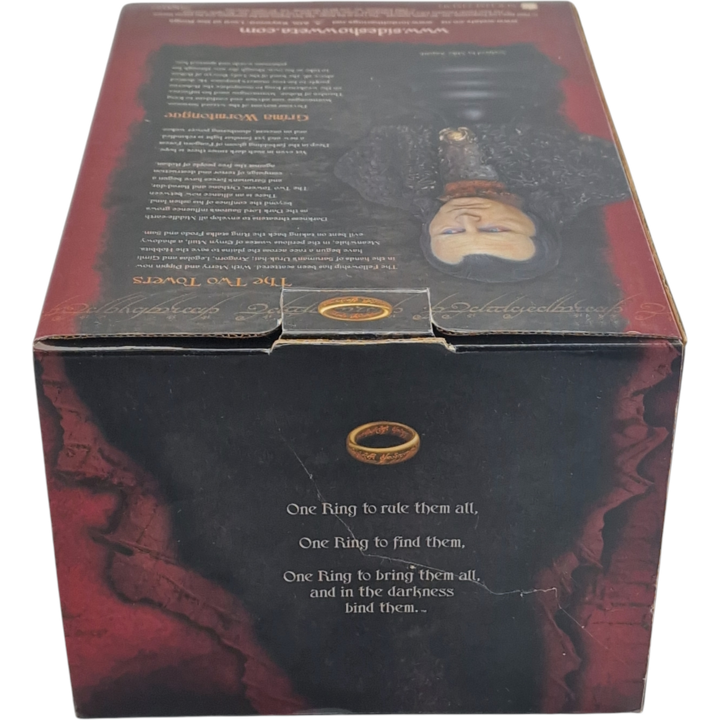 Seigneur des Anneaux Buste Polystone Grima Wormtongue Sideshow Weta Limitée 2000 Ex