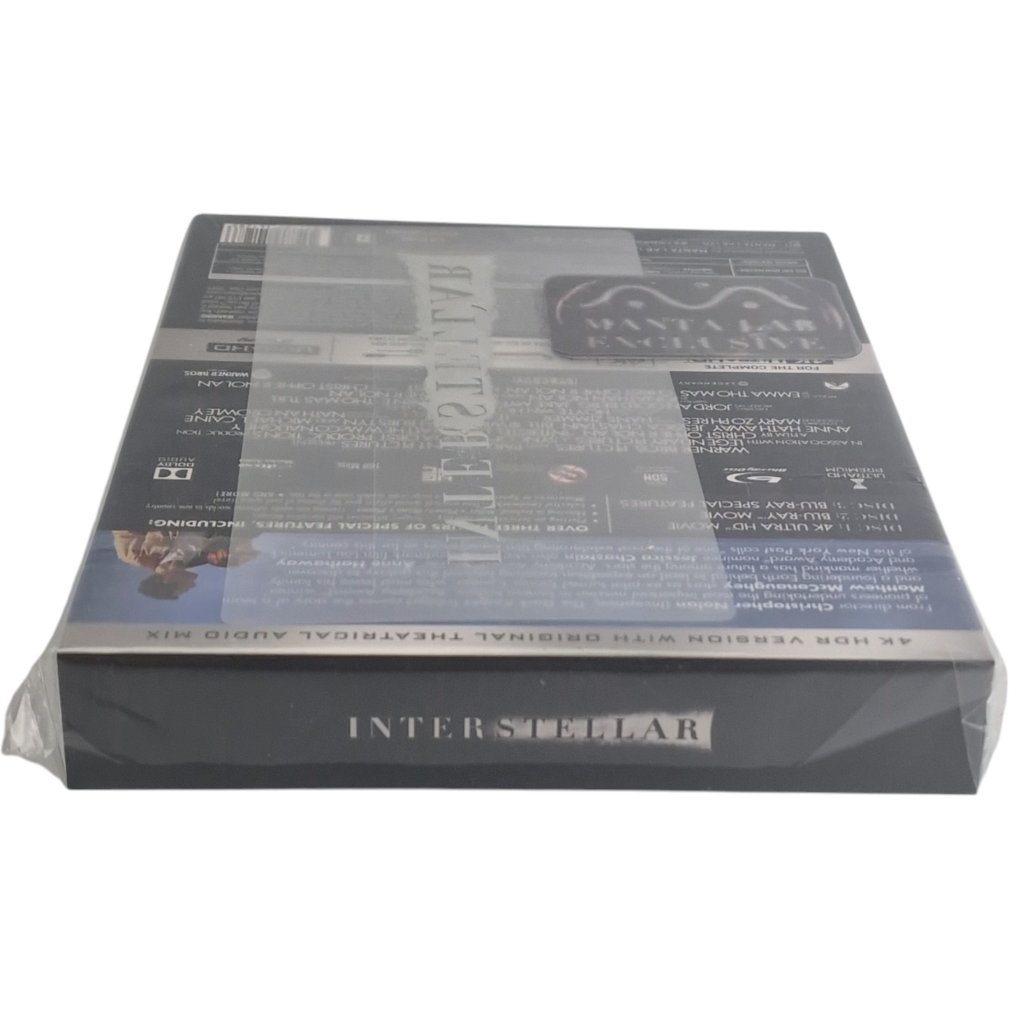 Interstellar 4 K UHD+Blu-ray Steelbook Lenticulaire Mantalab 1000Ex Numérotée Libre
