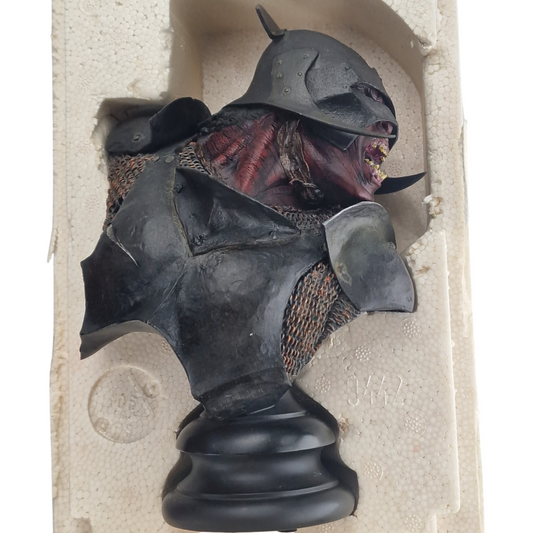 Seigneur des Anneaux Buste Polystone Uruk-Hai Swordsman Sideshow Weta  2000 Ex