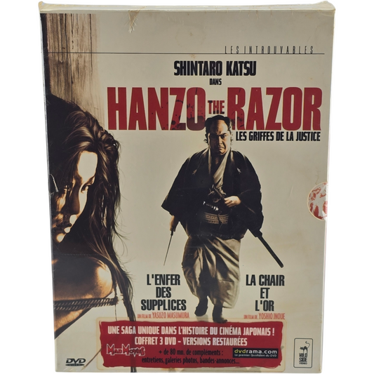 Hanzo The Razor Saga 3 X DVD Coffret (Les Griffes de la Justice)Yasuzo Masumura