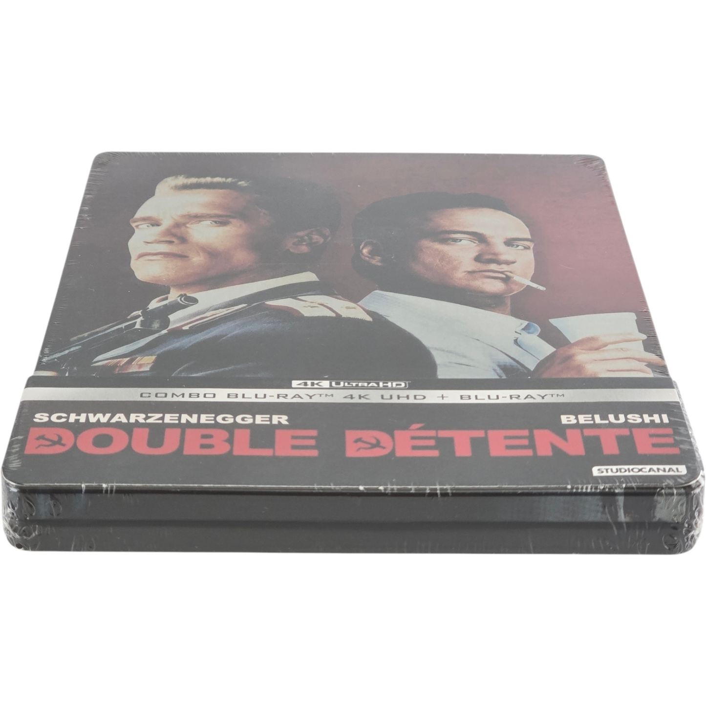 Red Heat Double détente SteelBook 4 K Ultra HD +Blu-ray Schwarzenegger Belushi B