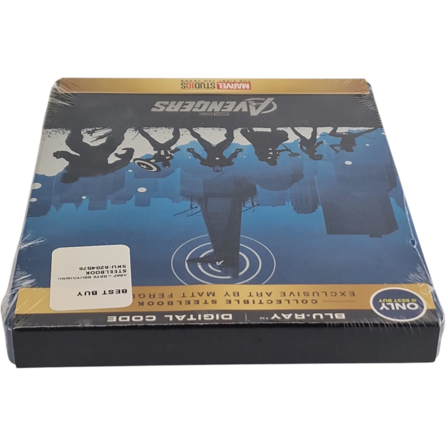 The Avengers Blu-ray SteelBook Titre Débossé Best Buy Robert Downey Jr.2018 A Zone