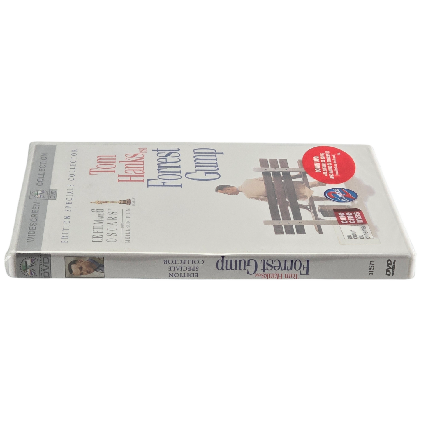 Forrest Gump Édition Collector 2 X DVD +Bonus Zone 2 Tom Hanks Robert Zemeckis