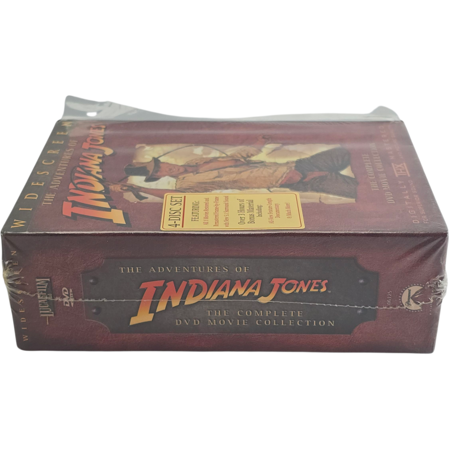 The Adventures of Indiana Jones DVD 3 Films Steven Spielberg Zone 1 US Import