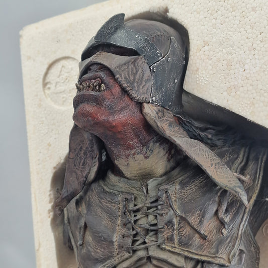 Seigneur des Anneaux Buste résine Uruk-Hai Scout Sideshow Weta 1/4 - visuel 3