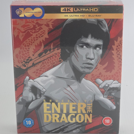Opération Dragon SteelBook 4K + Blu-ray Collector Lenticulaire UK Bruce Lee