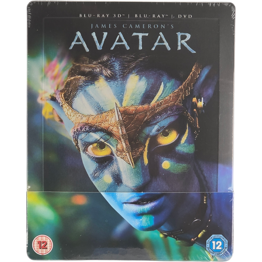 Avatar (2009) – SteelBook Blu-ray 3D + Blu-ray + DVD