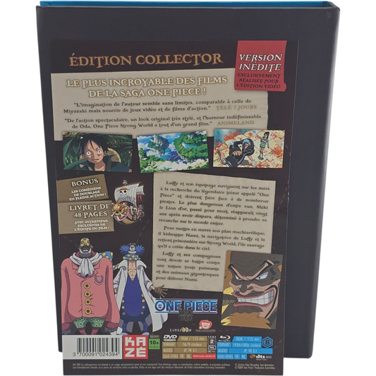 One Piece Film: Strong World Blu-ray 10th Anniversary Limited Edition + DVD – Zone B / Zone 2