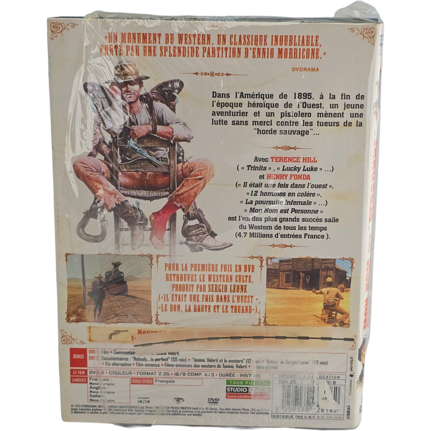Mon nom est Personne 2 X DVD Édition Collector Terence Hill,   Region 2