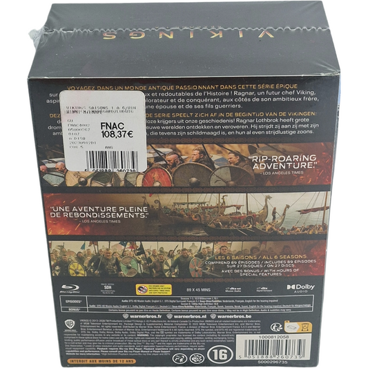 Vikings - Saisons 1 à 6 - Blu-ray - Visuel 2