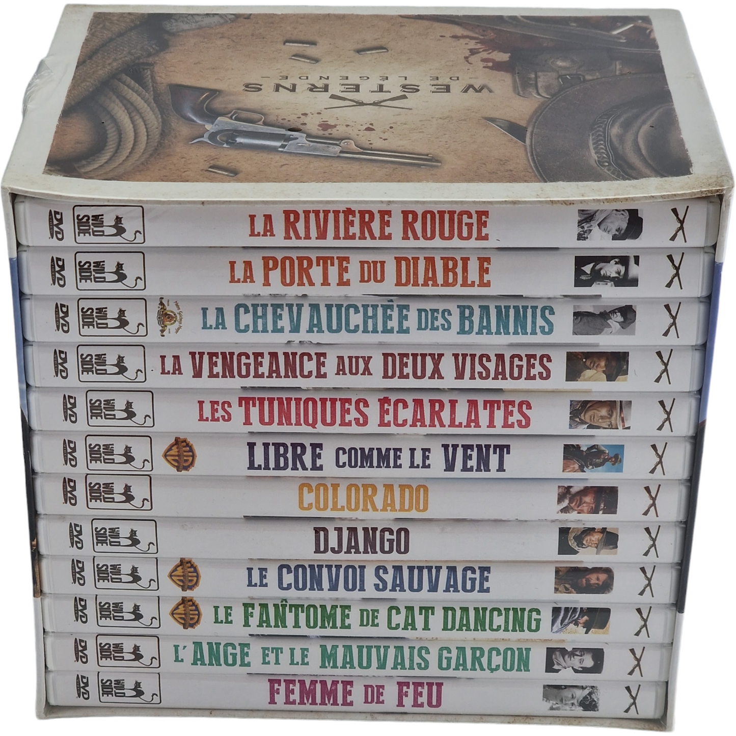 Westerns de légende Coffret DVD 12 Films Essentiels Pack Zone 2