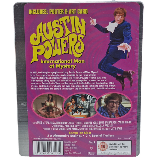 Austin Powers: International Man of Mystery - SteelBook Blu-ray - Visuel 3