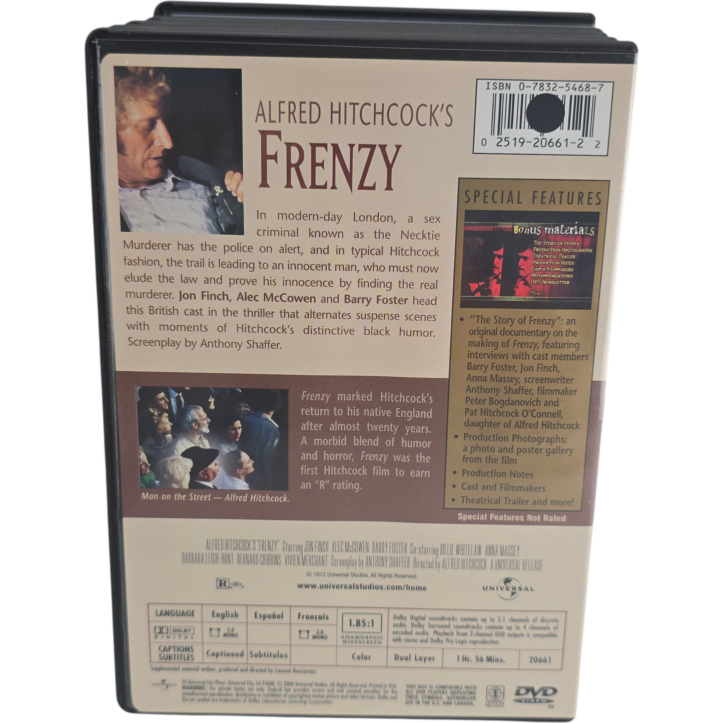 Alfred Hitchcock Collection: Best of Volume 2 DVD 10 Films Zone 1 US Import