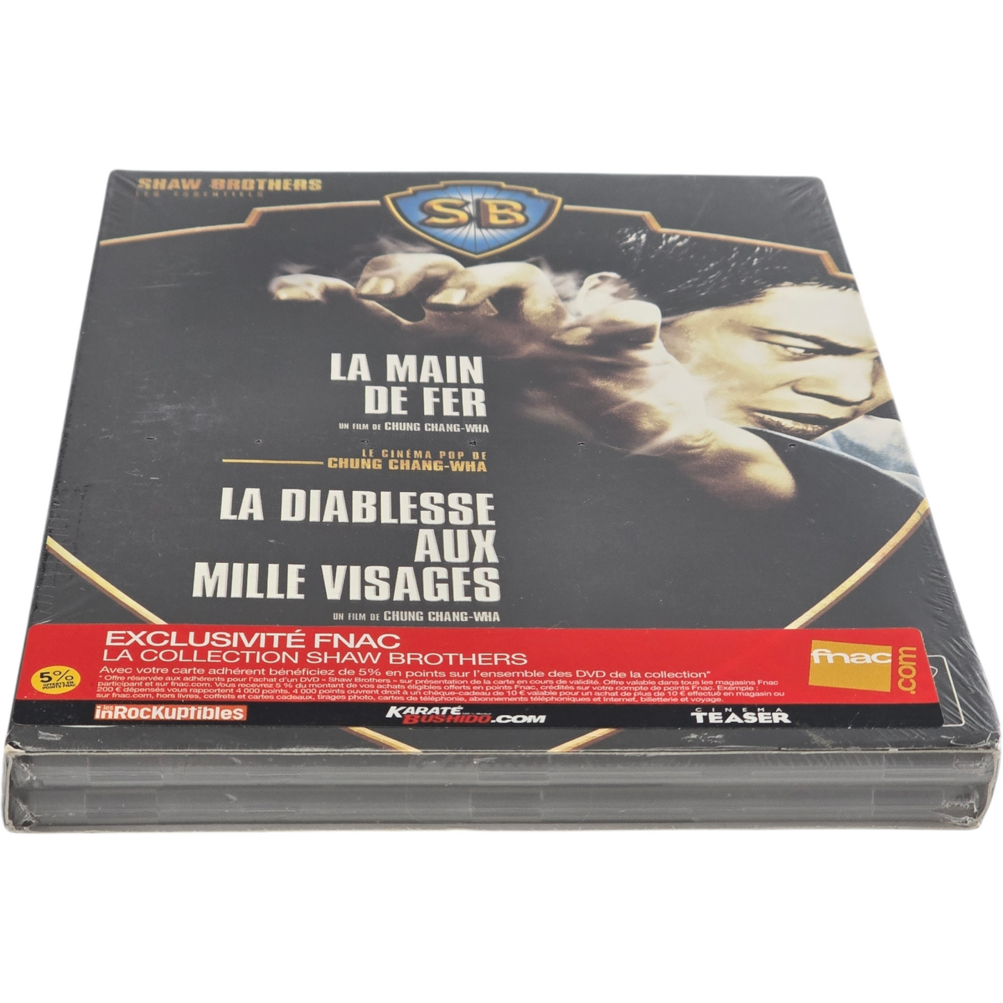 La main de fer + La diablesse aux mille visages DVD Cinéma pop Chung Chang-Wha