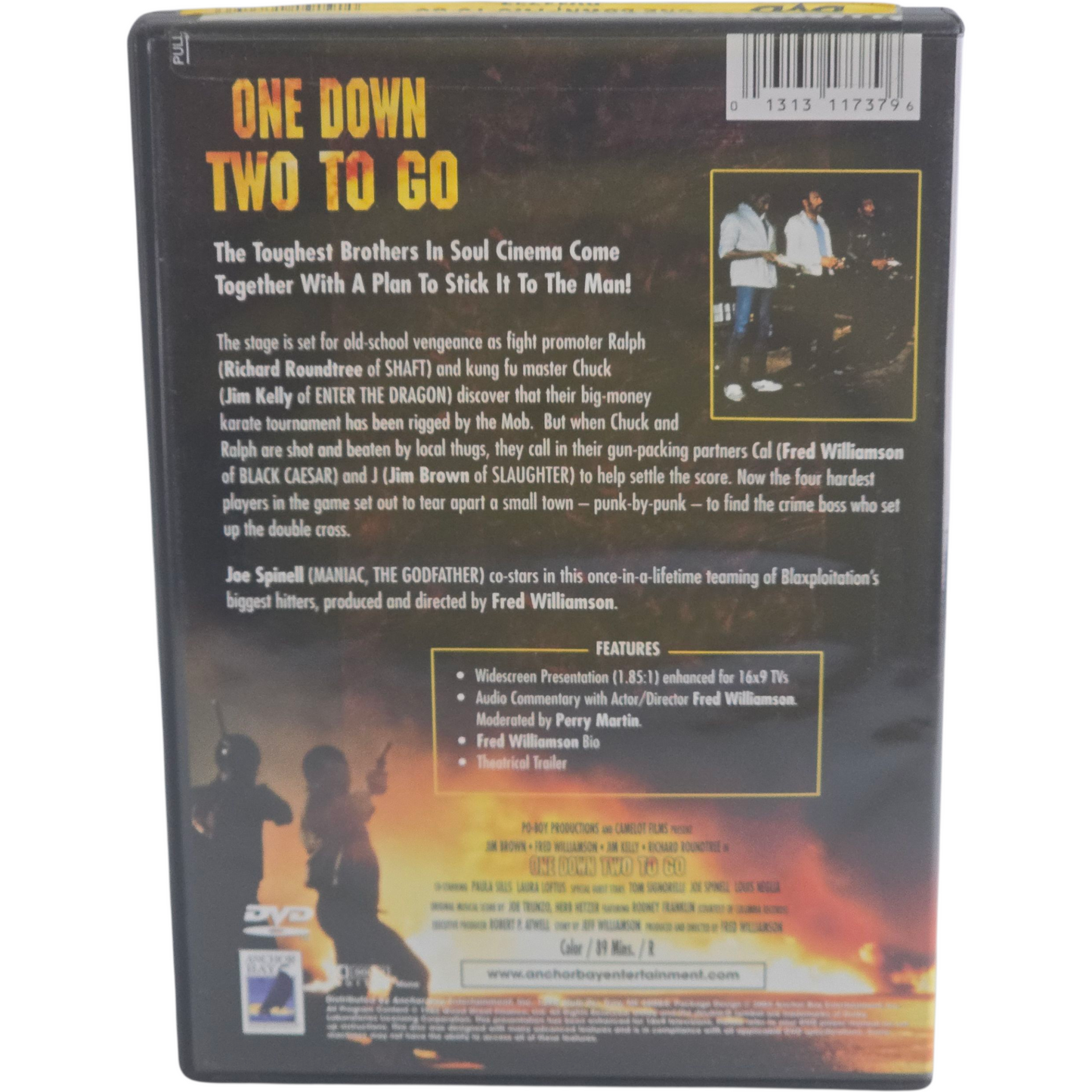 One Down, Two to Go 1982 DVD  Fred Williamson  Jim Brown  Zone 1