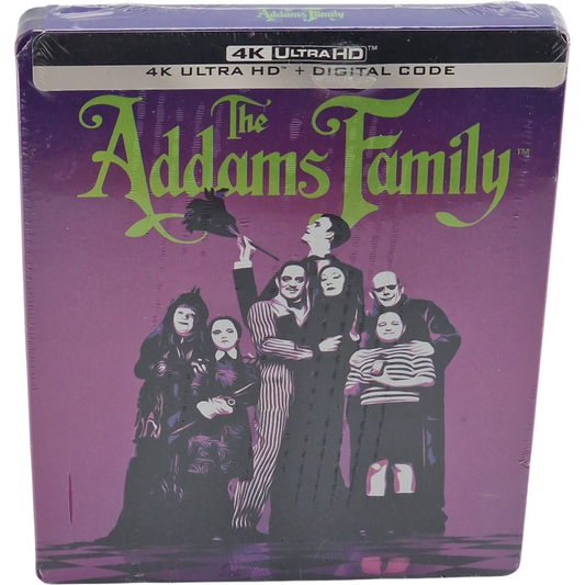 La famille Addams 1991 Blu-ray SteelBook 4K Ultra HD + Digital 2022 Zone Libre
