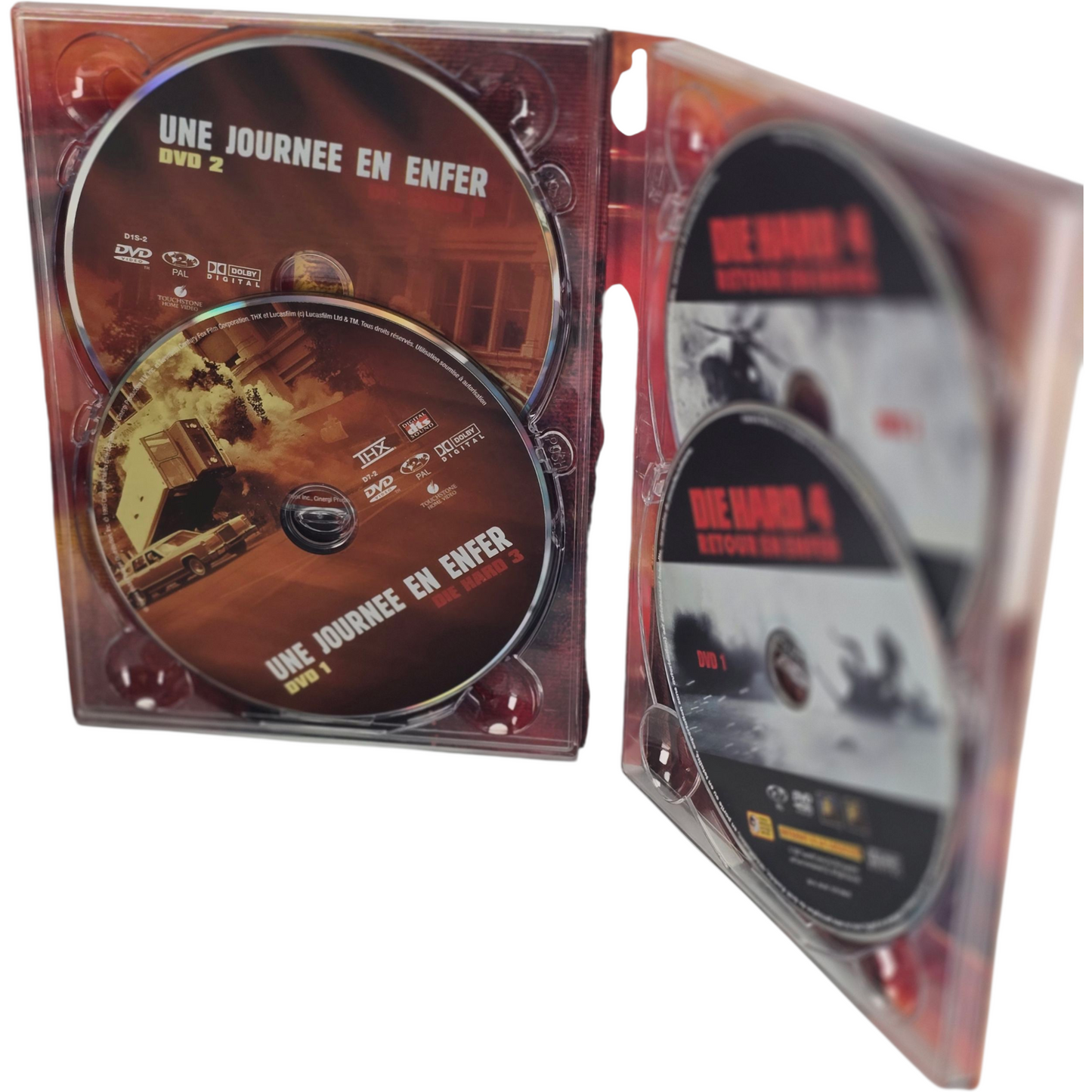 Die Hard  Anthologie Édition Collector 8 X DVD Bruce Willis  Zone 2